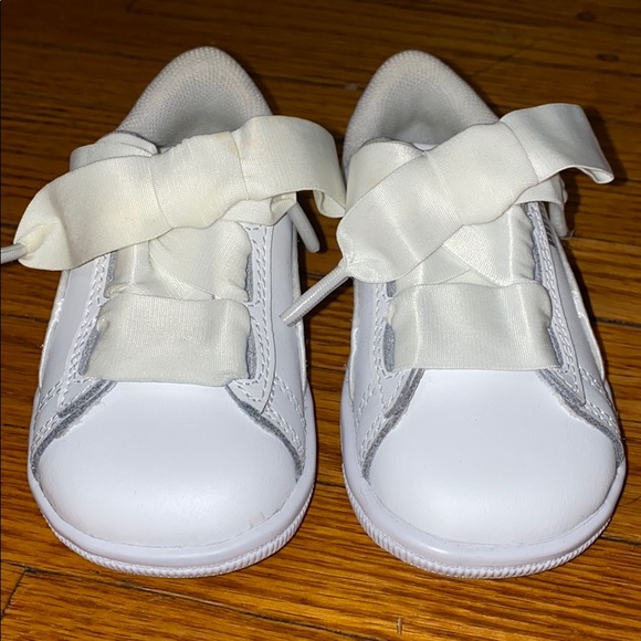 Puma Other - Puma White leather Shoes Toddler Size 5C